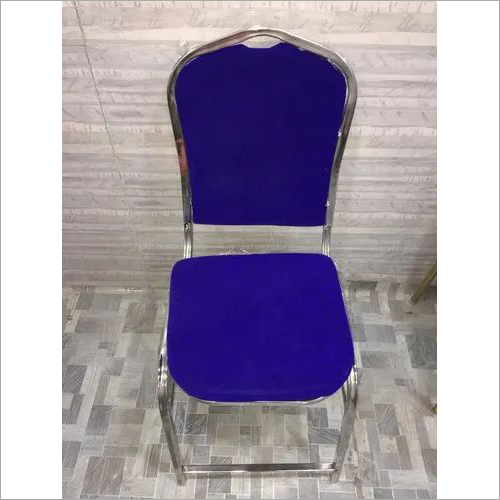 Blue Stainless Steel Banquet Chair Tent Chairs