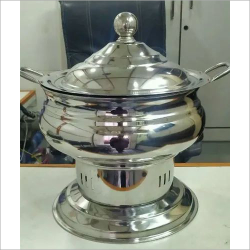 Steel Color Chafing Dish Application: Hotel