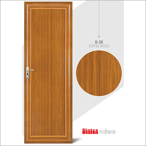 Sintex Coffee Wood Color PVC Door