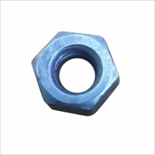 Silver M6 Mild Steel Hex Nut