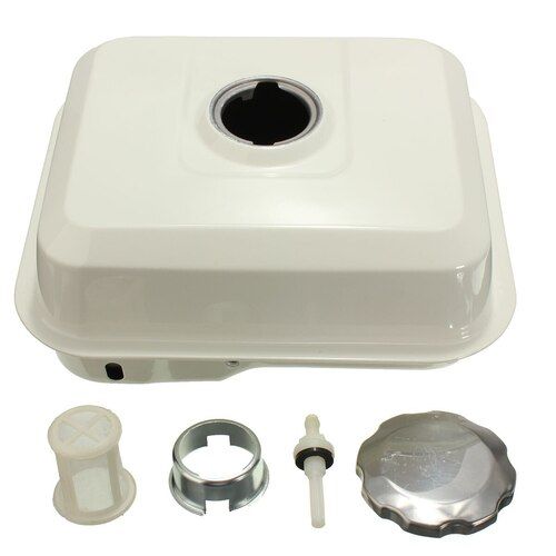 White Km - Fuel Tank Petrol With Accessories Gx160