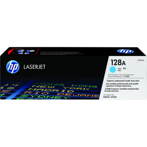 HP 128A Cyan Original LaserJet Toner Cartridge (2)