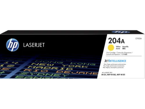 Hp 204A Yellow Original Laserjet Toner Cartridge For Use In: Printer