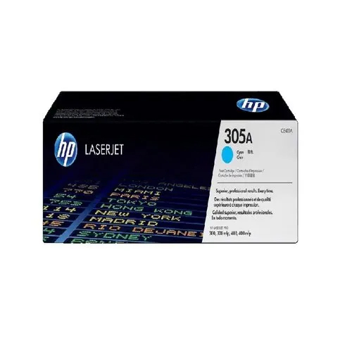 HP 305A Cyan Toner Cartridge (CE411A)