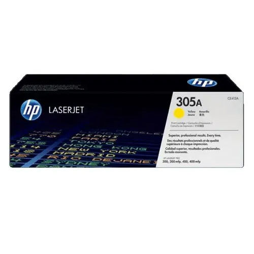 HP 305A Yellow Toner Cartridge (CE412A)