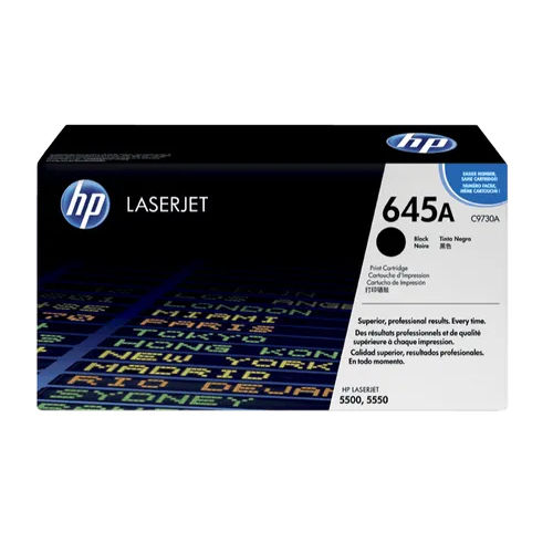 HP 645A Black Original LaserJet Toner Cartridge