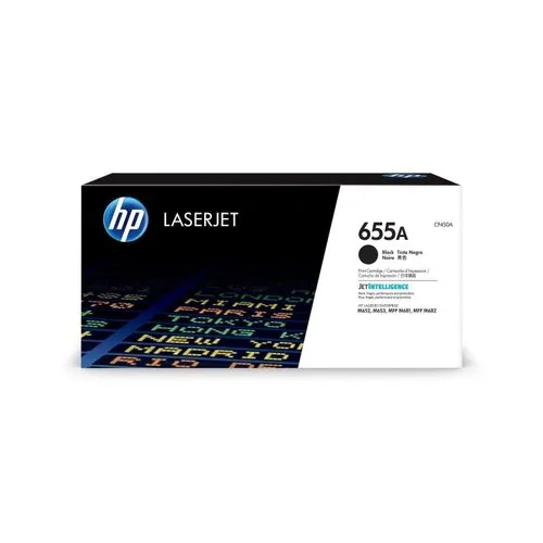 Hp 655A Black Original Laserjet Toner Cartridge For Use In: Printer