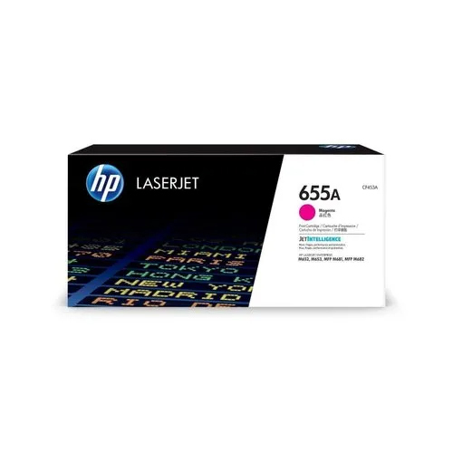 Pink Hp 655A Magenta Original Laserjet Toner Cartridge