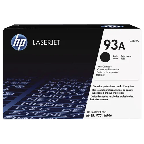 HP 93A Black Original LaserJet Toner Cartridge