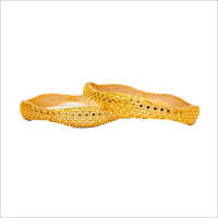 Golden Red Stone Bangle