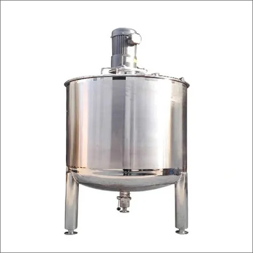 Stainless Steel Jelly Mixing Tank Application: Pharma & Chemical Industry