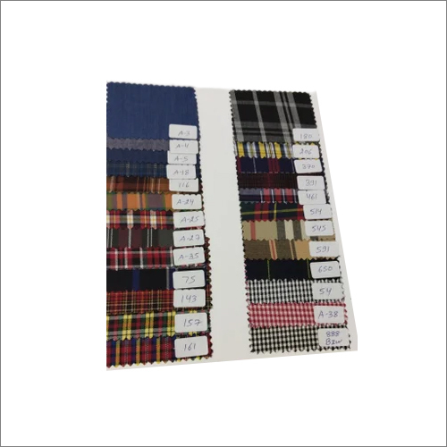 School Uniform Check Fabric