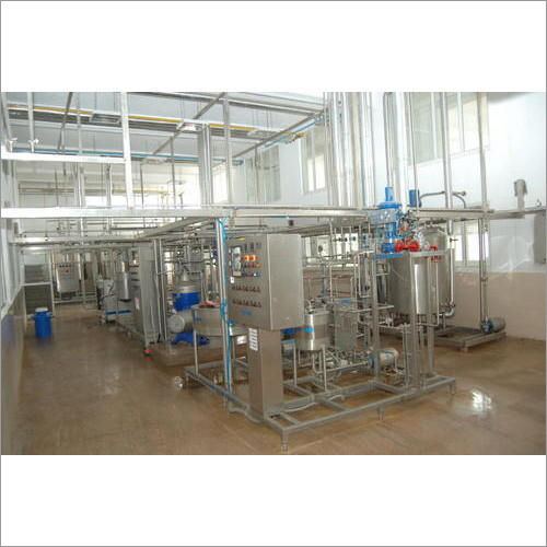 Automatic Dairy Processing Plant