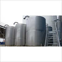 Mild Steel Vertical Milk Silo