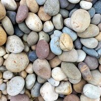 Big size mix colored natural river sand stone pebble for garden decoration landscaping farm house used