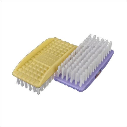 Blue And Yellow Mega Super Sixer Washing Brush