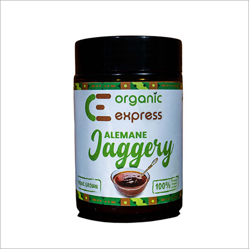 Alemane Jaggery - Nil Moisture Glass Bottle Packaging | Gluten Free Organic No Artificial Flavor Refreshing Sweet Taste High Nutritional Value