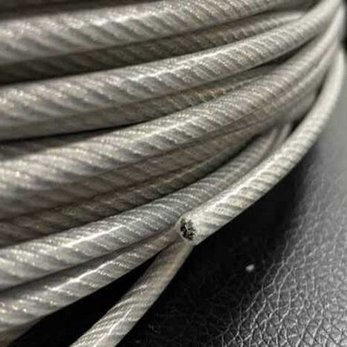 Stainless Steel Pvc Coated Wire Rope Wire Diameter: 2-30 Millimeter (Mm)