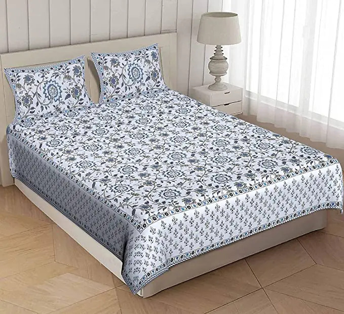 Cotton Double King Size Bedsheet