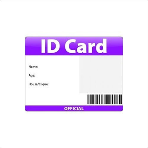 Glossy Photo Id Card