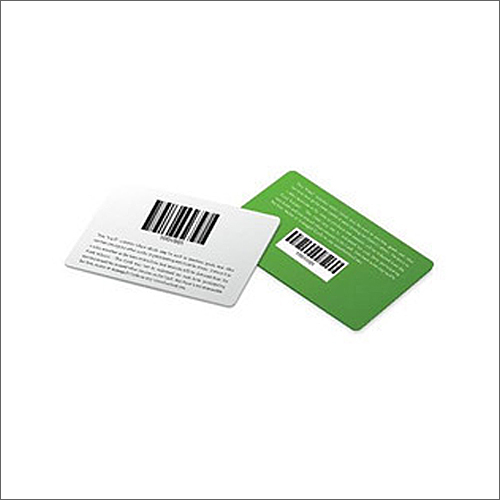 Glossy Barcode Membership Card