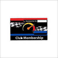 Club Membership Card - Pvc Material, Customized Shape, Glossy Finish | Water Resistant, Assorted Styles, Innovative Manufacturing Techniques