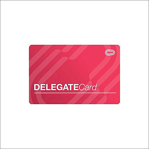 Plastic Delegate Card By INTERGRAPHICS CORPORATION