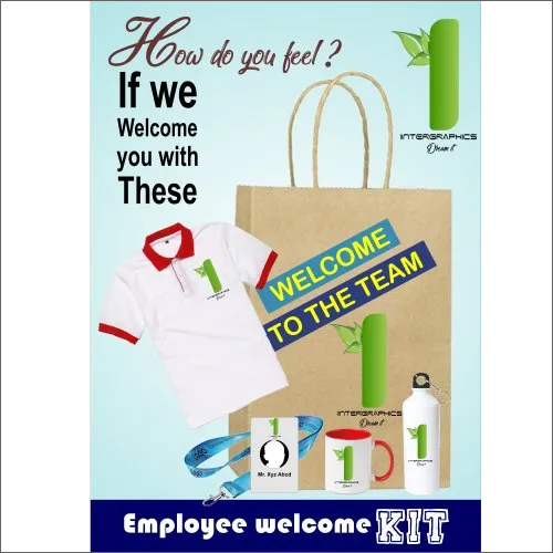Glossy Employee Welcome Kit