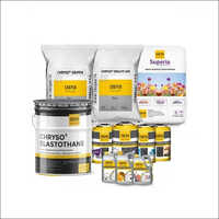 Chryso Tapelastic Acrylic Polymer Waterproofing Coating - Epoxy Liquid Coating, White Color | Eco Friendly, Smooth Surface, Brush Application