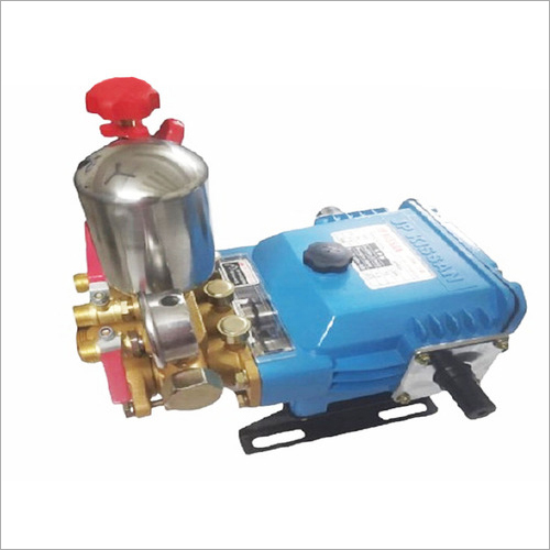 HTP POWER SPRAYER - Stainless Steel Piston Pump, 50L Size | High Pressure, 40/60 Bar Flow Rate, Diesel Fuel, Blue