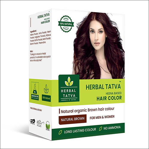 Herbal Tatva Natural Brown Hair Colour Grade: A