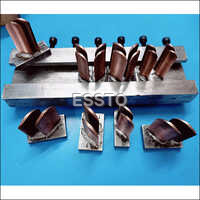 CE 004 Copper Electrodes LUG for TMT Roll Knurling