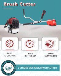 2 Stroke Side Pack Brush Cutter