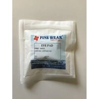 Eye Dressing Pad - 100% Cotton, 11x8 Inches, White | Non Woven, Waterproof, Recyclable, Sterilized, Disposable, Square Shape