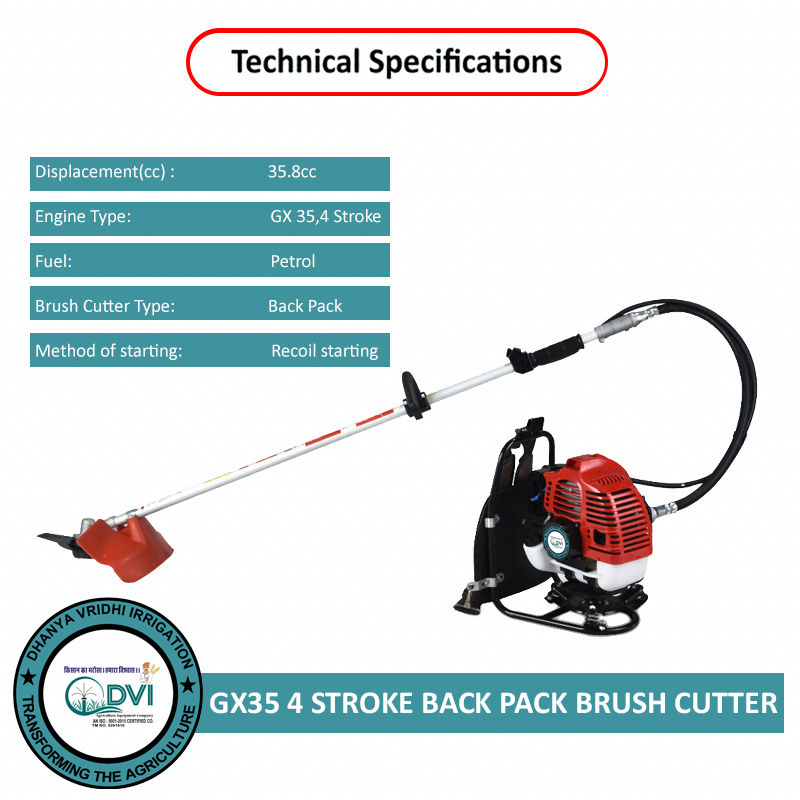 35cc Back Pack Brush Cutter