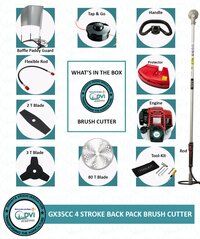 35cc Back Pack Brush Cutter