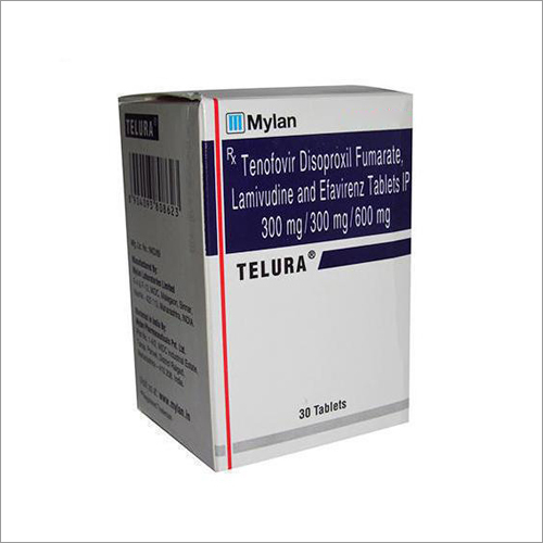 Tenofovir Disoproxil Fumarate  Lamivudine And Efavirenz Tablets IP