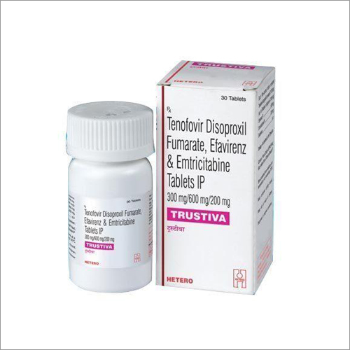 Tenofovir Disoproxil Fumarate Efavirenz And Emtricitabine Tablets IP