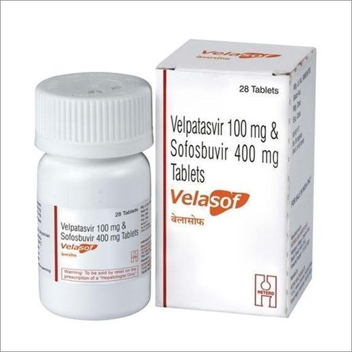 Velpatasvir 100 MG And Sofosbuvir 400 MG Tablets