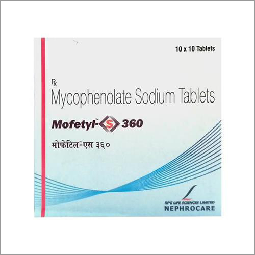 360 MG Mycophenolate Sodium Tablets