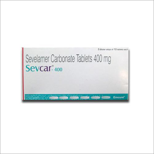 400 MG Sevelamer Carbonate Tablets