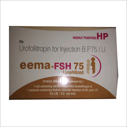 Urofollitropin For Injection BP 75 IU