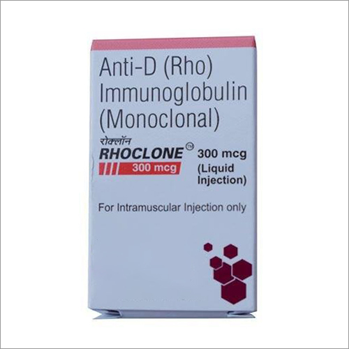 300 MCG Anti-D Rho Immnoglobulin Injection