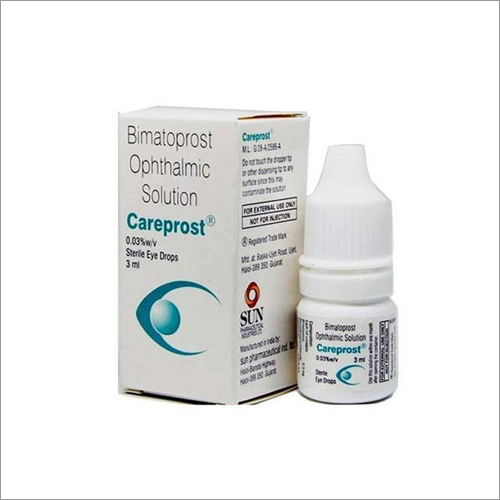 3 Ml Bimatoprost Ophthalmic Solution General Medicines