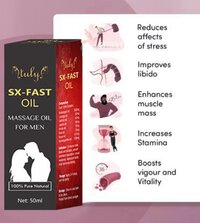 Ayurvedic Massage Oil for Strength Erectile Power for Men Boys