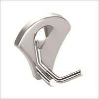 Glossy Steel Robe Hook
