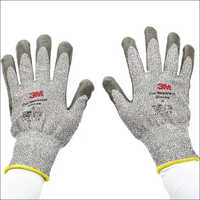 Comfort Grip Work Glove - Polyethylene Fabric, Full Finger Style | Quick Dry, Plain Pattern, Ideal For Sharp Tool Applications