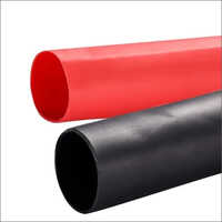 Industrial Pvc Shrink Sleeves - 1 Meter Length, 8mm Thickness, Waterproof | Orange And Black, 360-degree Branding Area, Seamless Finish