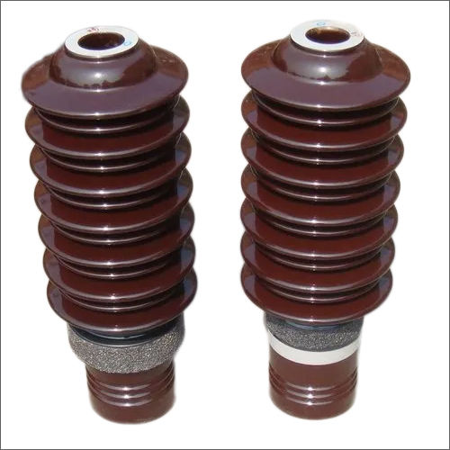 Brown 11 Kv Ceramic Electric Insulators