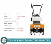 52CC MINI POWER TILLER